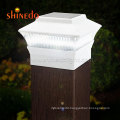 LED Pillar Lamp Solar Lampshade Power Waterproof Switch Courtyard Garden Outdoor Wall Night Light Long Lasting